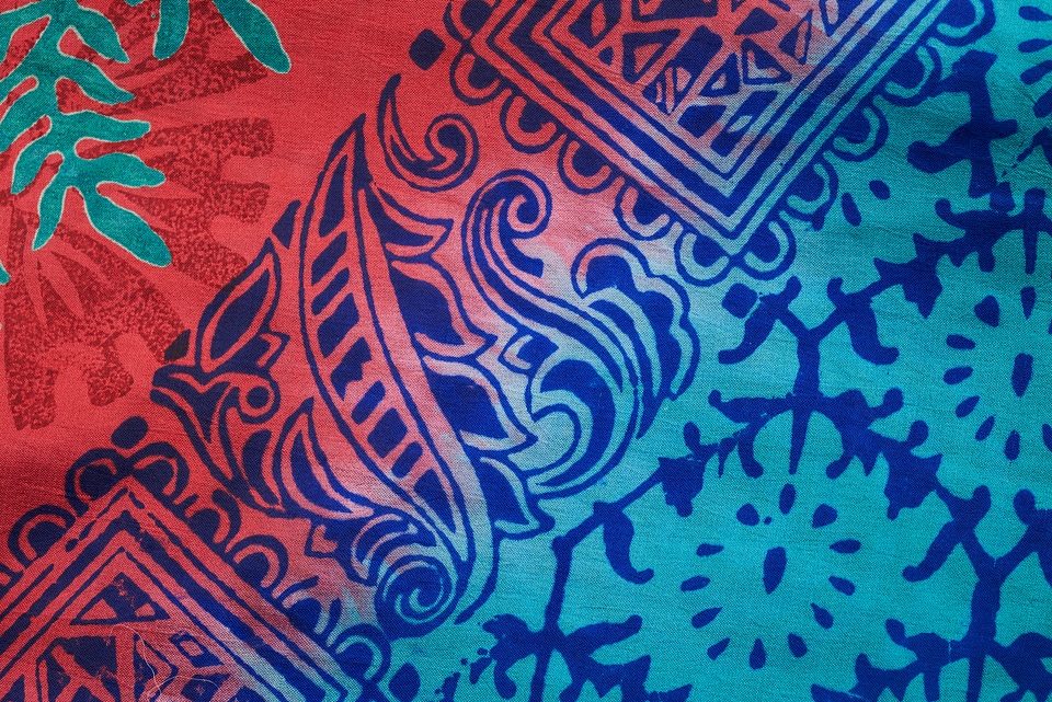 Colorful Sari Fabric