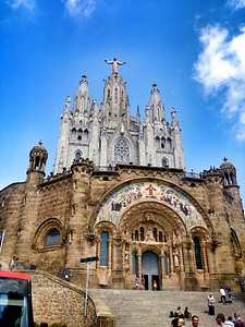 Cathedral barcelona tibidabo