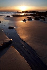 Sandy Beach Sunrise photo