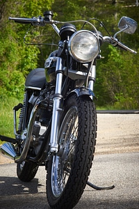 Vintage Motorcycle photo