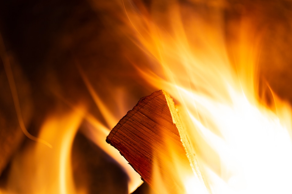 Campfire Flames Wood photo
