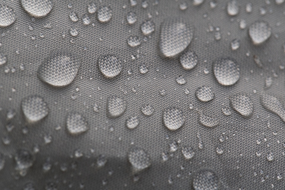 Water Droplets Fabric photo