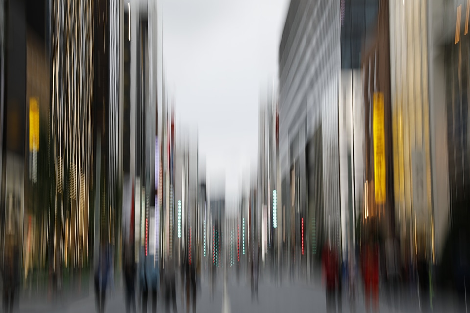 City Background Blur photo