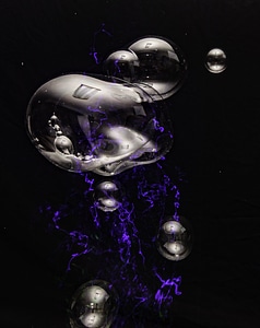 Abstract Bubbles photo