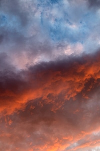 Colorful Sunset Clouds photo