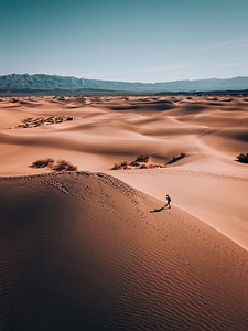 Hiking in the Desert photo