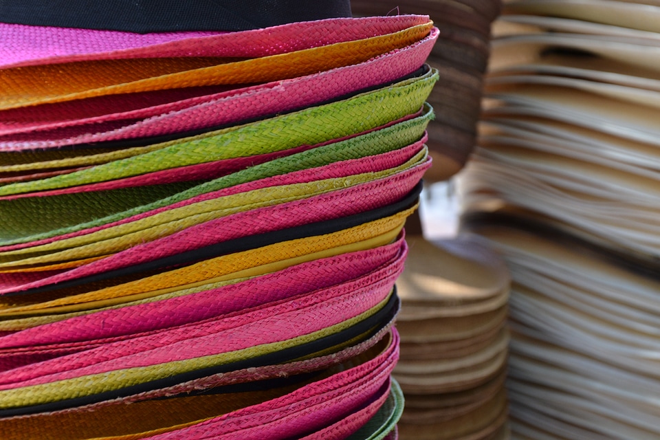 Colombia straw hat sun protection