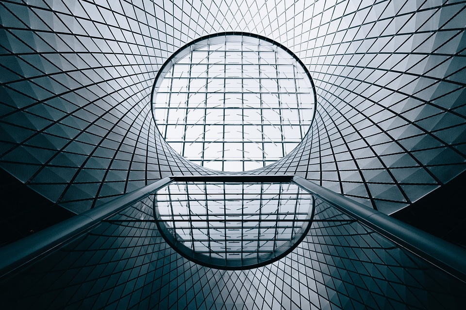 Geometric Glass Building photo