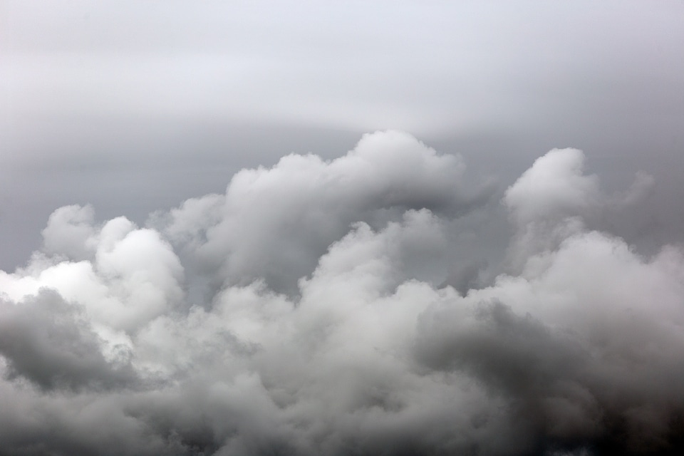 Puffy Storm Clouds photo