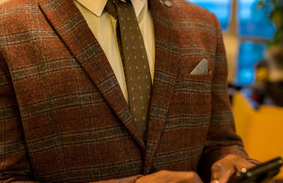 Man Tweed Suit photo