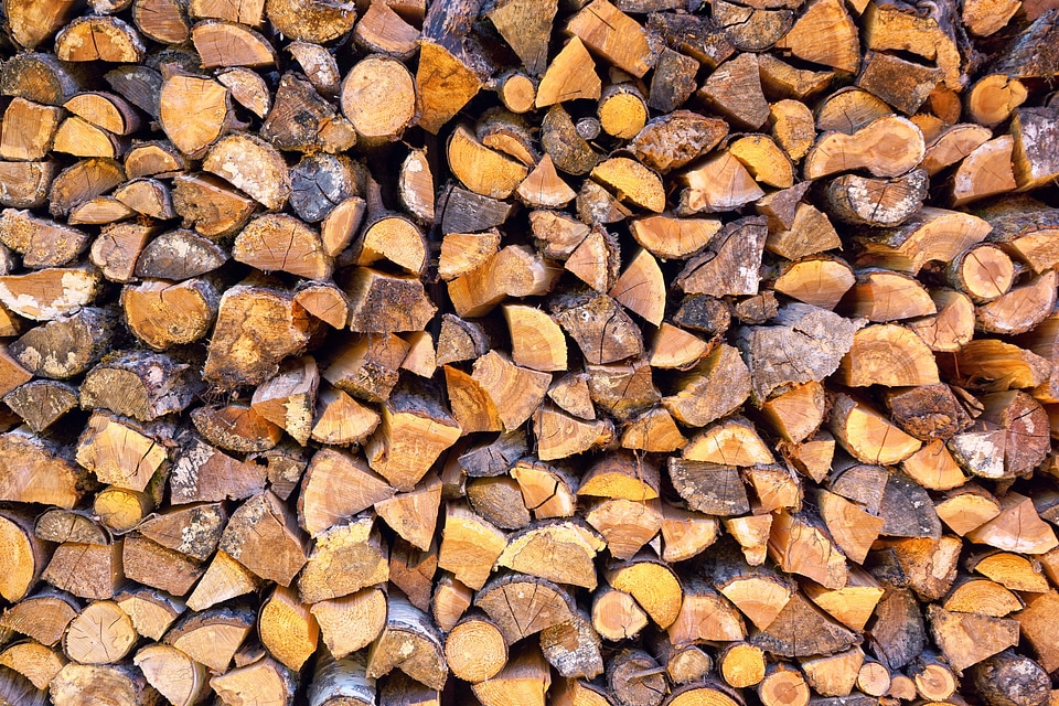 Large Stack Firewood photo
