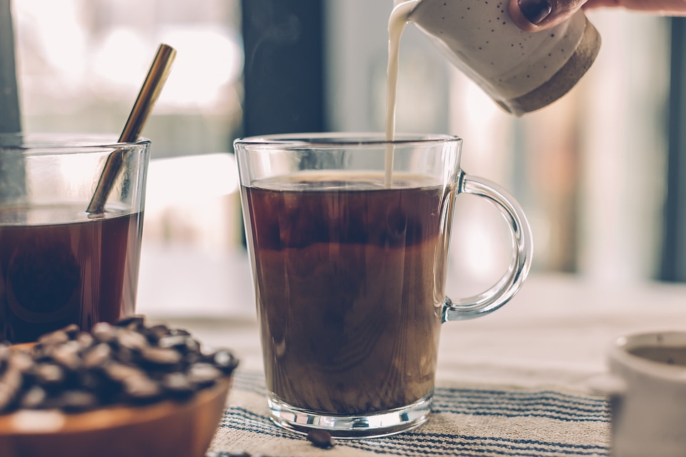 Preparing Tea Milk