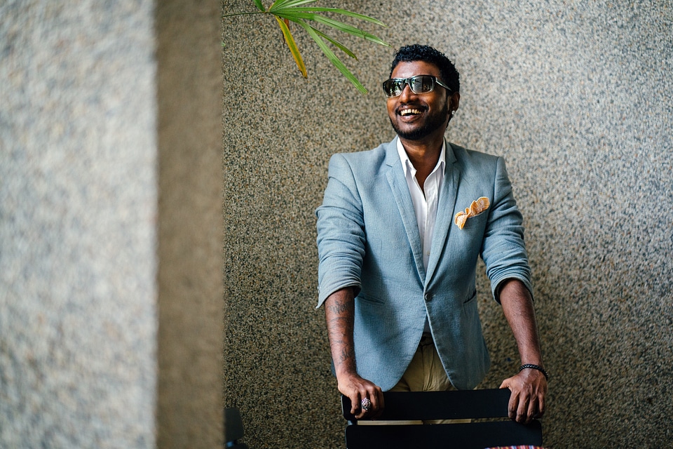 Smiling Male Model