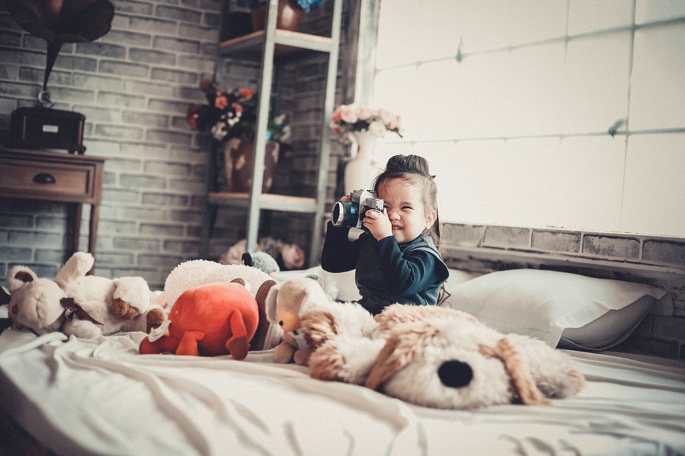 Young Girl Photographer photo