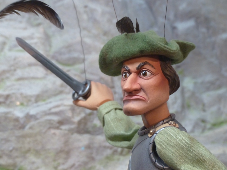 Fighter robin hood doll