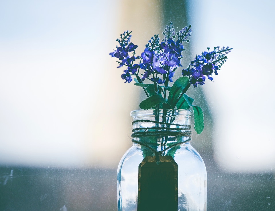 Aromatherapy Flower Jar