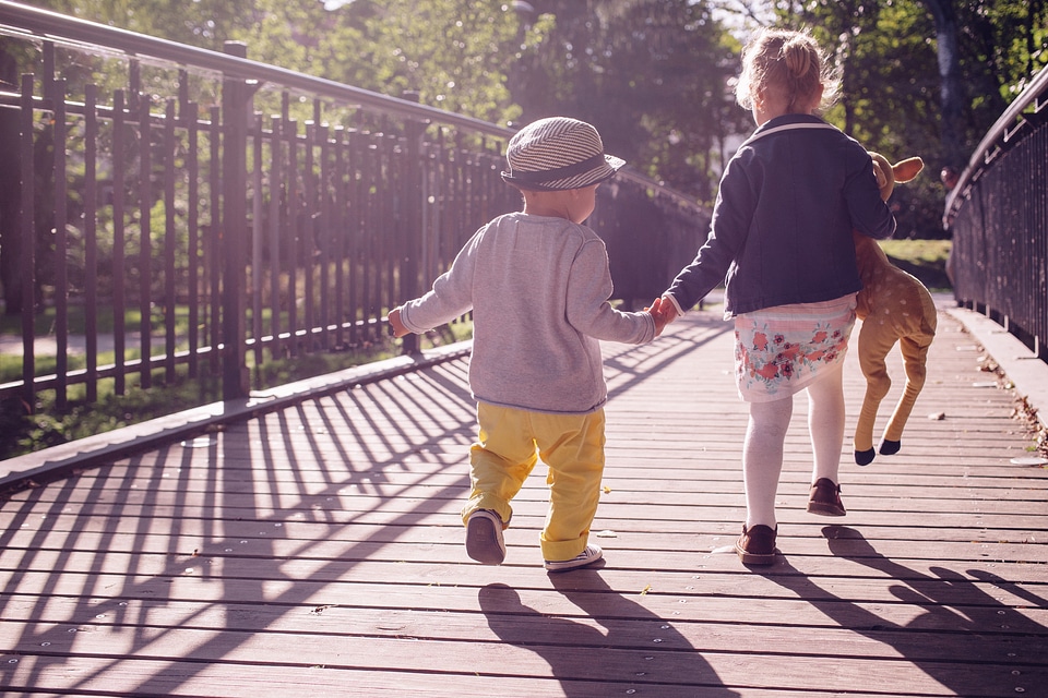 Children Running Fun photo