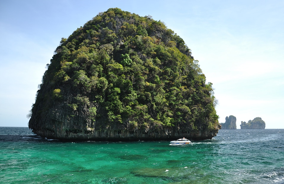 Travel paradise vacation