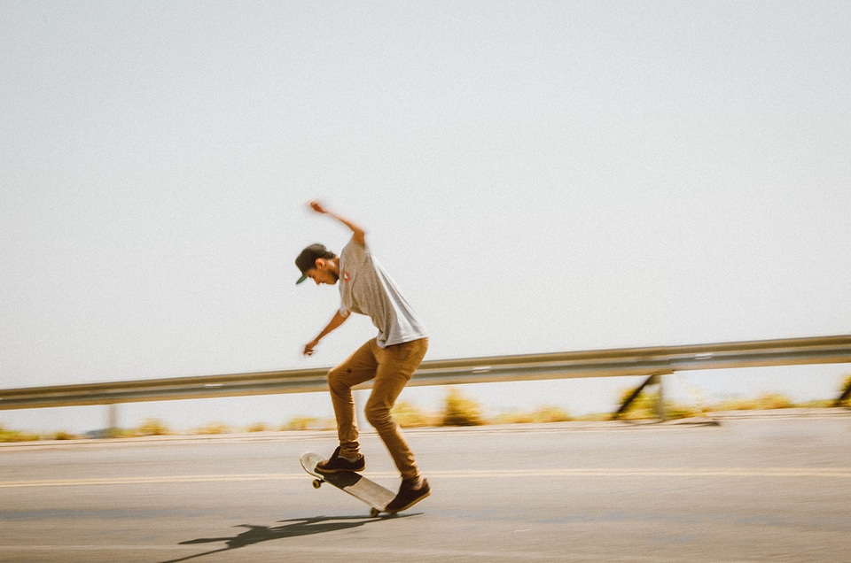 Skateboard Stunt Street