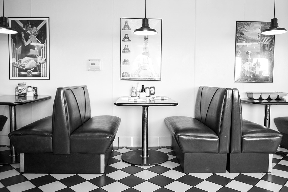 Old School Diner Booth