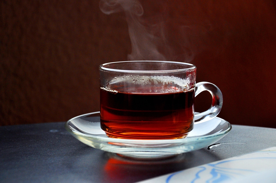 Hot beverage breakfast