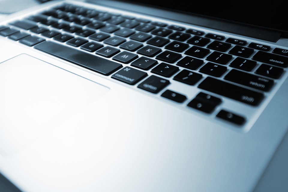 Closeup MacBook Pro