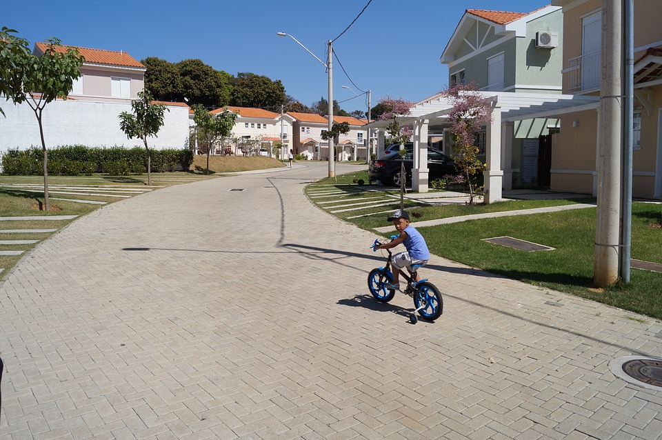 Street village houses