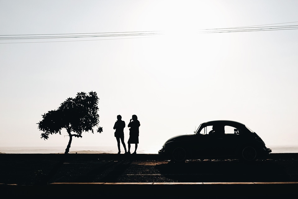 Volkswagen Beetle Car Silhouette