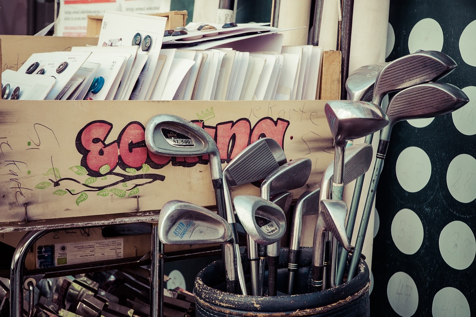 Flea Market Golf Clubs