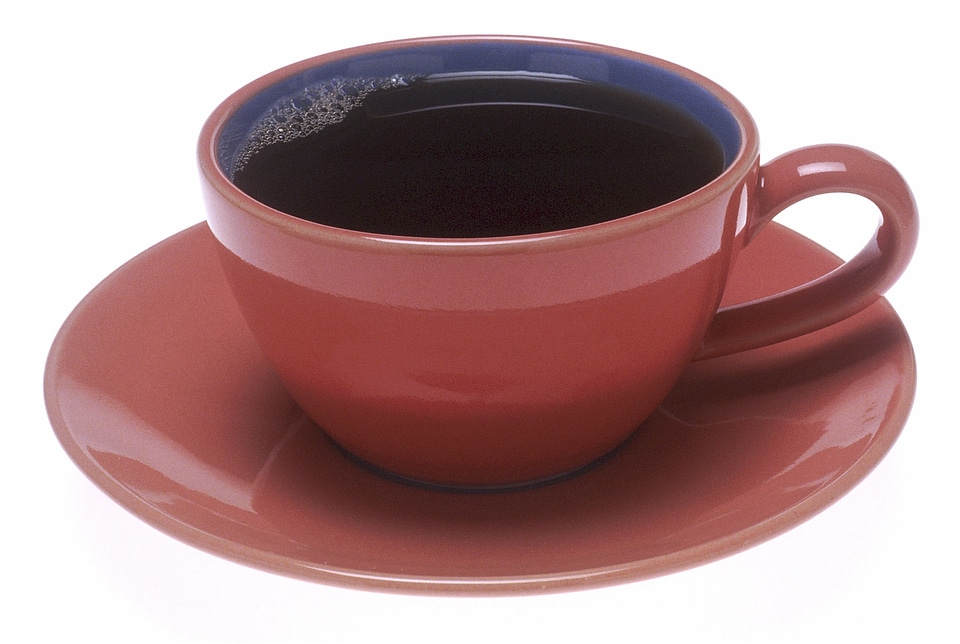 Cafe black breakfast