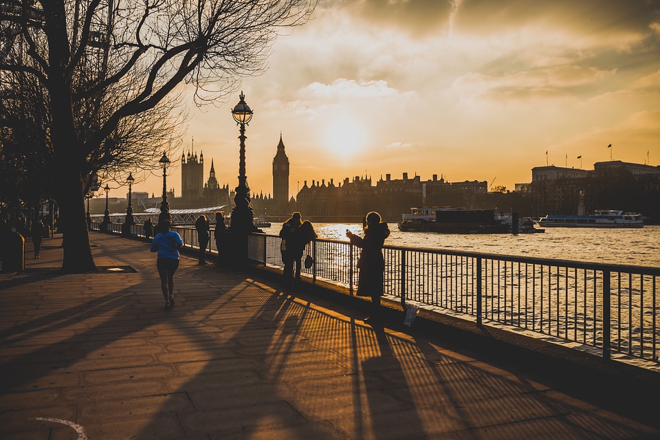 London Sunset River Thames