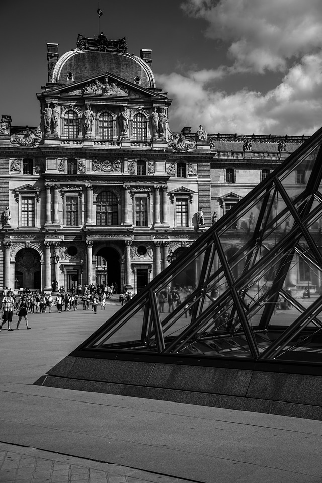 Pyramid france tourism photo