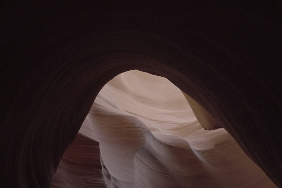 Through The Cave Hole