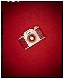 Camera In Red