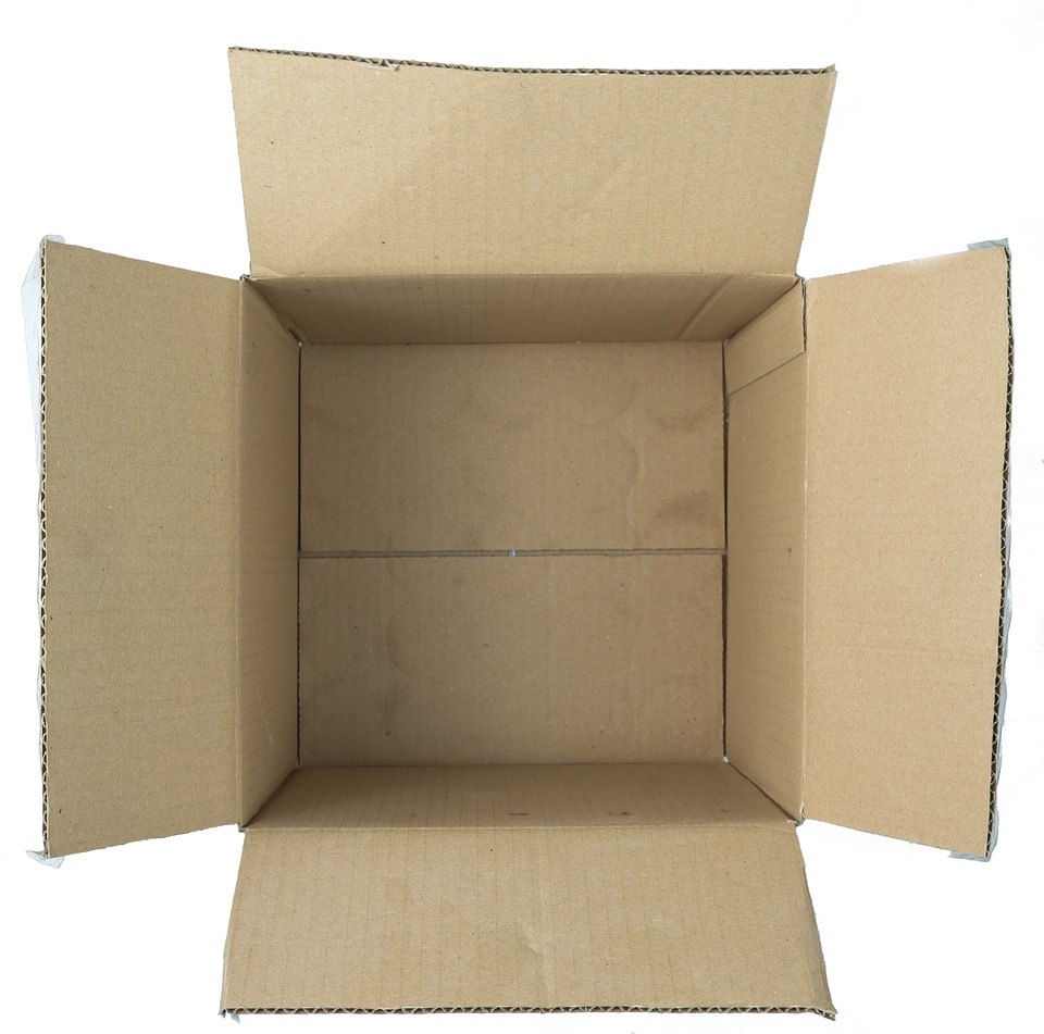 Package packaging empty