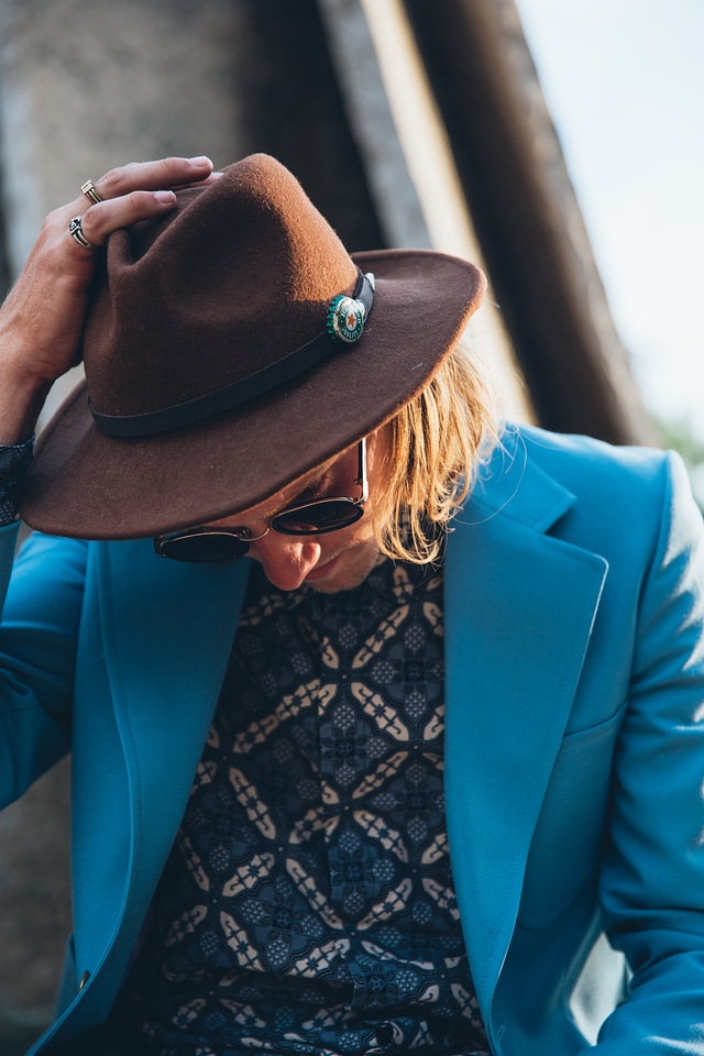 Fashionable Man In Hat