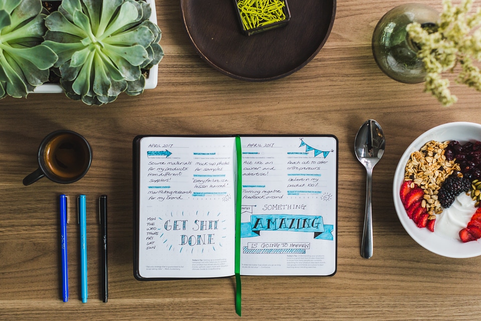 Journaling At Breakfast