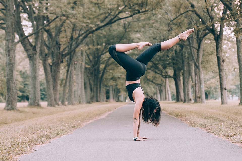 Incredible Balance Yoga Posing