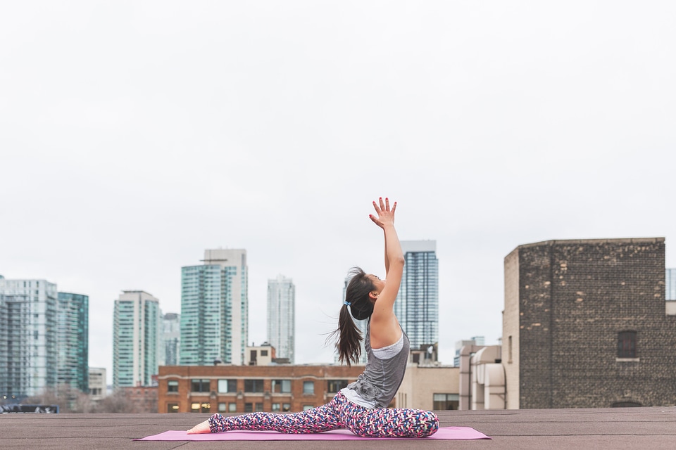 Proud Pigeon Pose photo