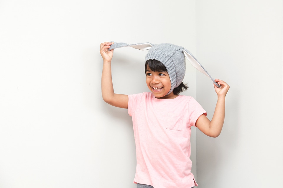 Girl In Bunny Ears