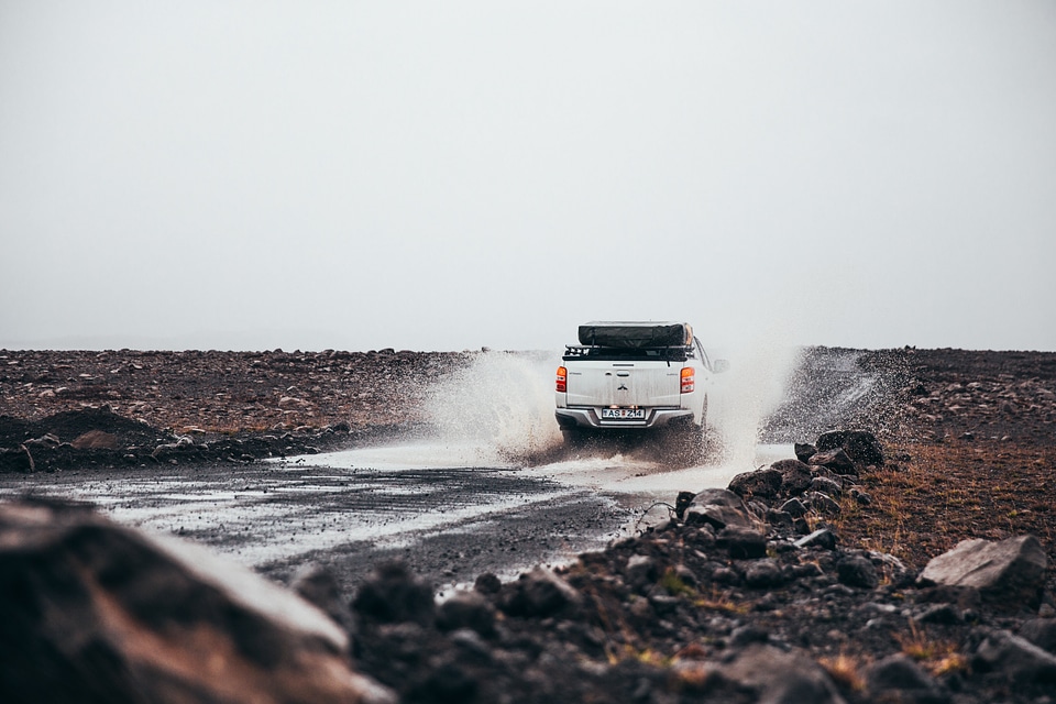 Truck Splashes On & Off Road photo