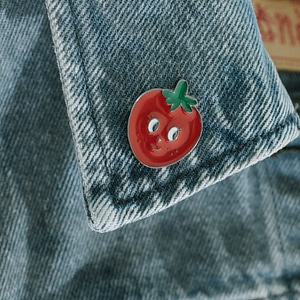 Cute Fashion Accessory on Jean Jacket