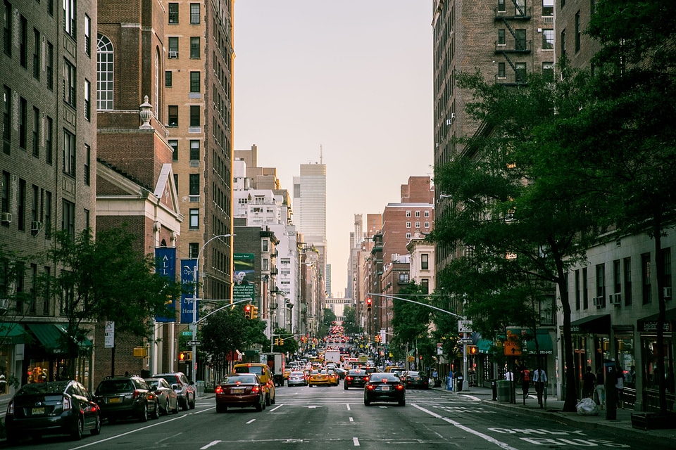 New York Busy Street photo