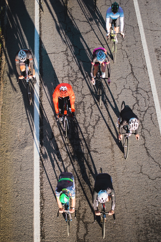 Road Race From Above