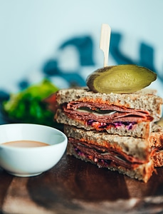 Salami Sandwich