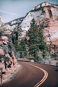 Highway Through Rocky Canyon photo