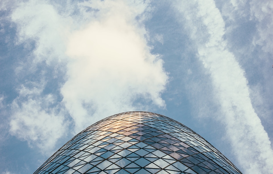 St Mary Axe And Sky