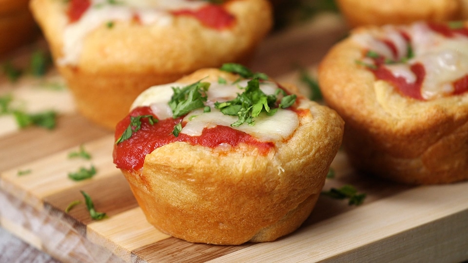 Pizza Muffin Popover