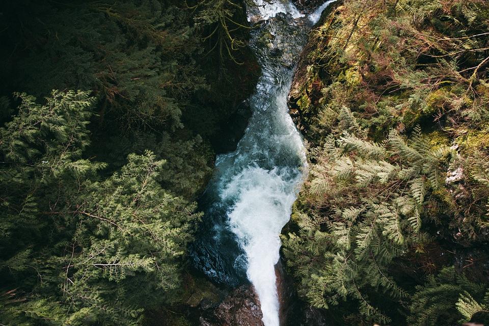 Waterfall From Above