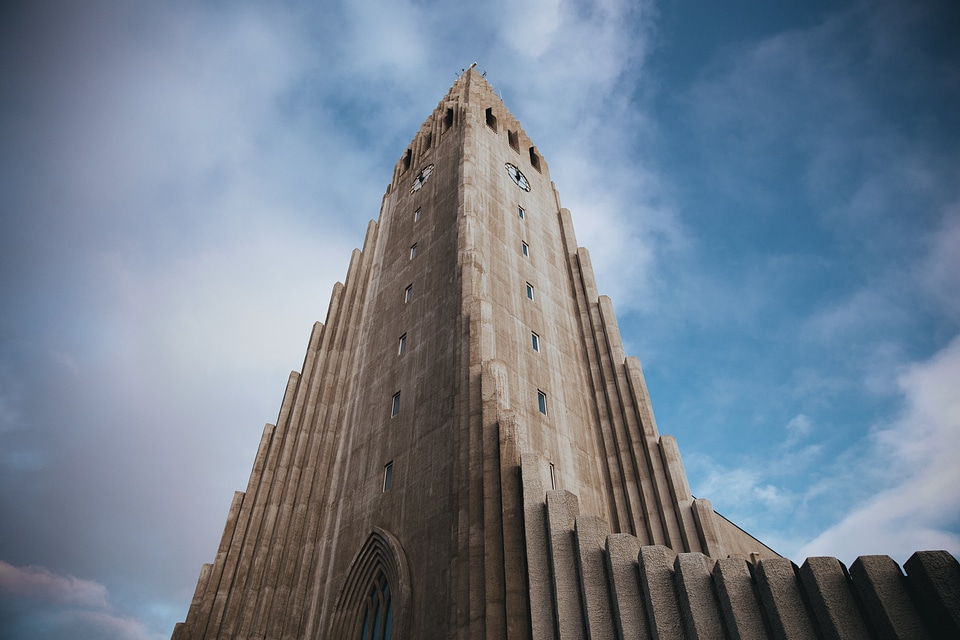 Reykjavik Iceland Clock Tower